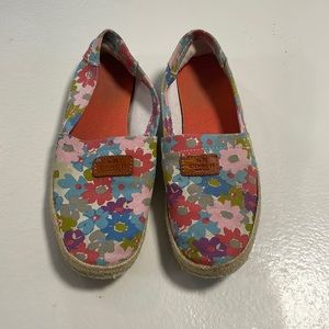 Kate space loafers rainbow flower color size 8